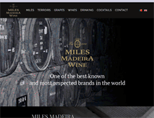Tablet Screenshot of milesmadeira.com